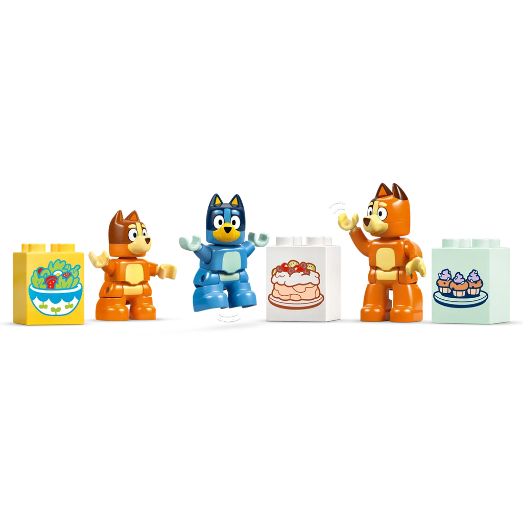 imagen de LEGO® DUPLO®: La casa familiar de Bluey™ juego de memoria (10459) 3