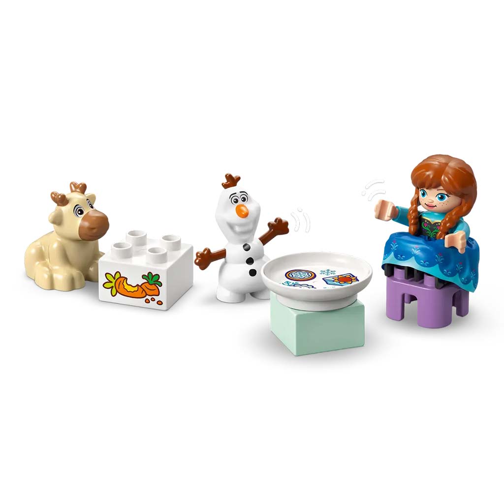 imagen de LEGO® DUPLO®: La fiesta del castillo de hielo de Anna y Elsa (10455) 4
