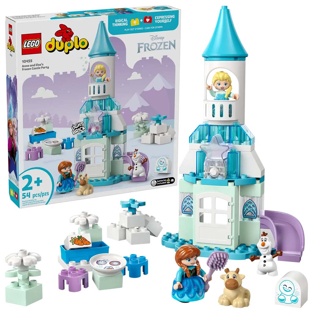 imagen de LEGO® DUPLO®: La fiesta del castillo de hielo de Anna y Elsa (10455) 1