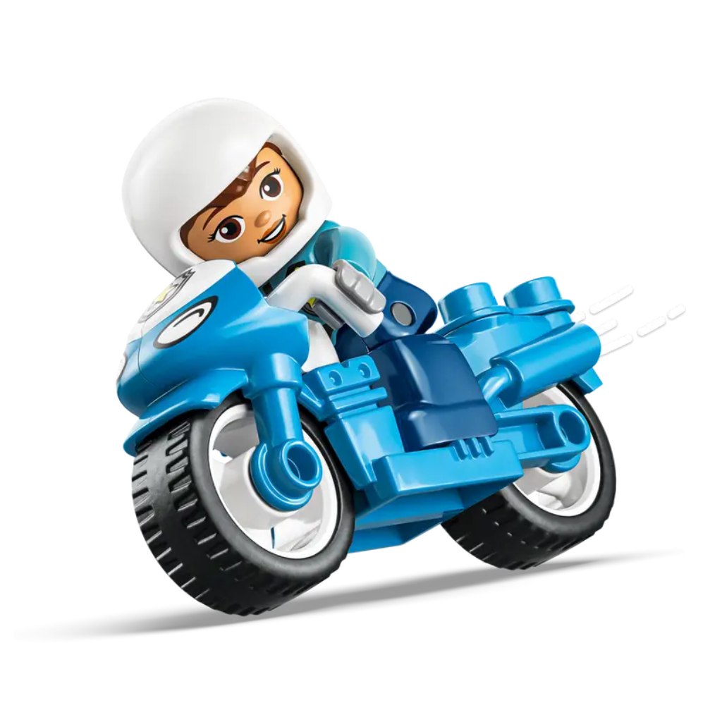 imagen de LEGO® DUPLO®: Motocicleta policial azul (10471) 2