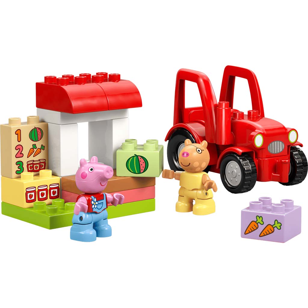 imagen de LEGO® DUPLO®: Tractor y mercado (10468) 2