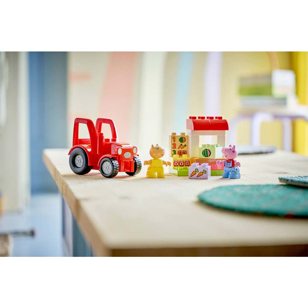 imagen de LEGO® DUPLO®: Tractor y mercado (10468) 6