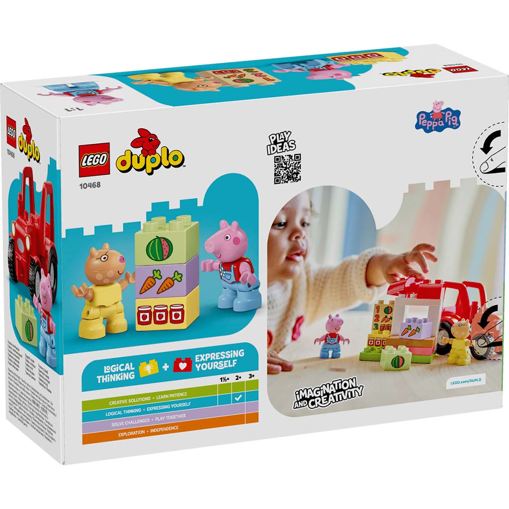 imagen de LEGO® DUPLO®: Tractor y mercado (10468) 7