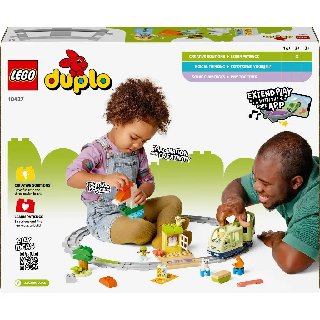 imagen de LEGO® DUPLO®: Tren de aventuras interactivo (10427) 2