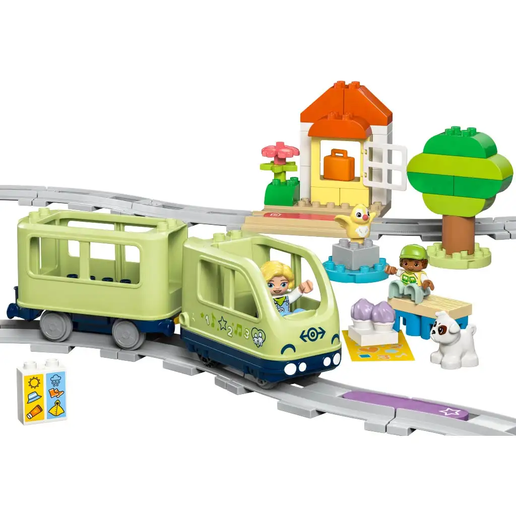 imagen de LEGO® DUPLO®: Tren de aventuras interactivo (10427) 5