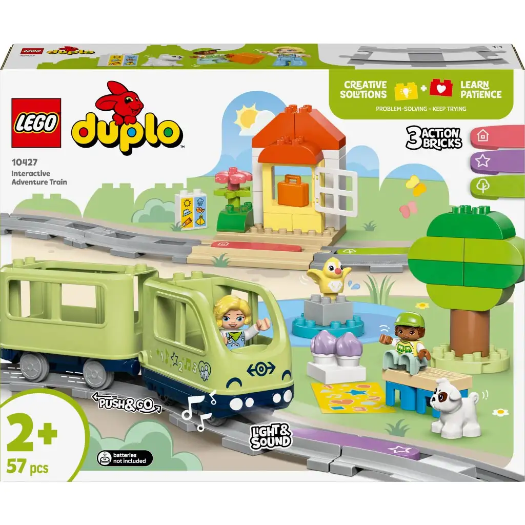 imagen de LEGO® DUPLO®: Tren de aventuras interactivo (10427) 1