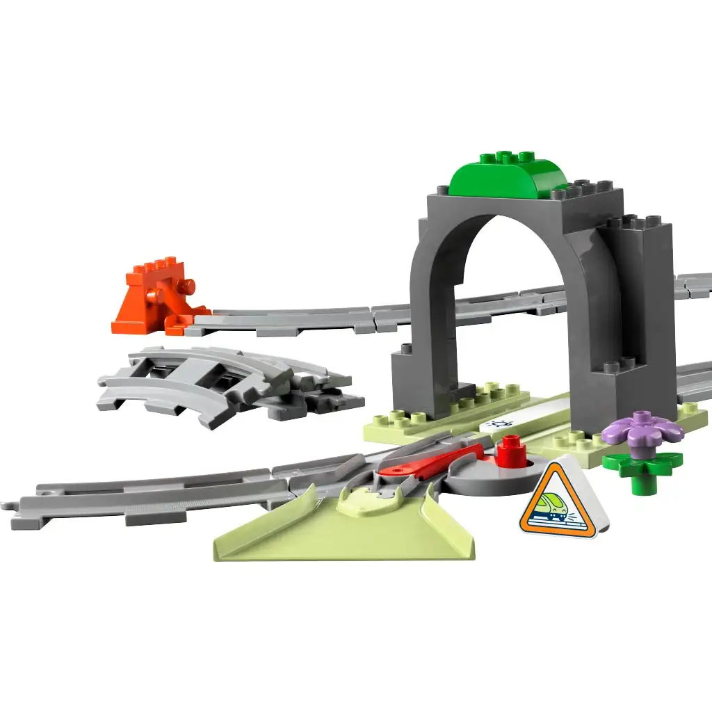imagen de LEGO® DUPLO®: Túnel de tren y set de vías (10425) 5