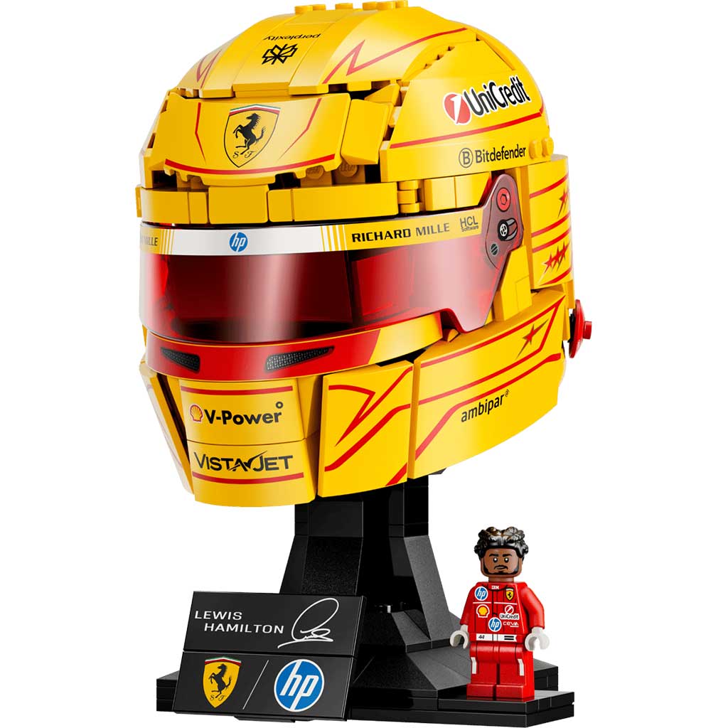 imagen de LEGO® Ediciones: Casco de Lewis Hamilton de Scuderia Ferrari HP (43022) 2