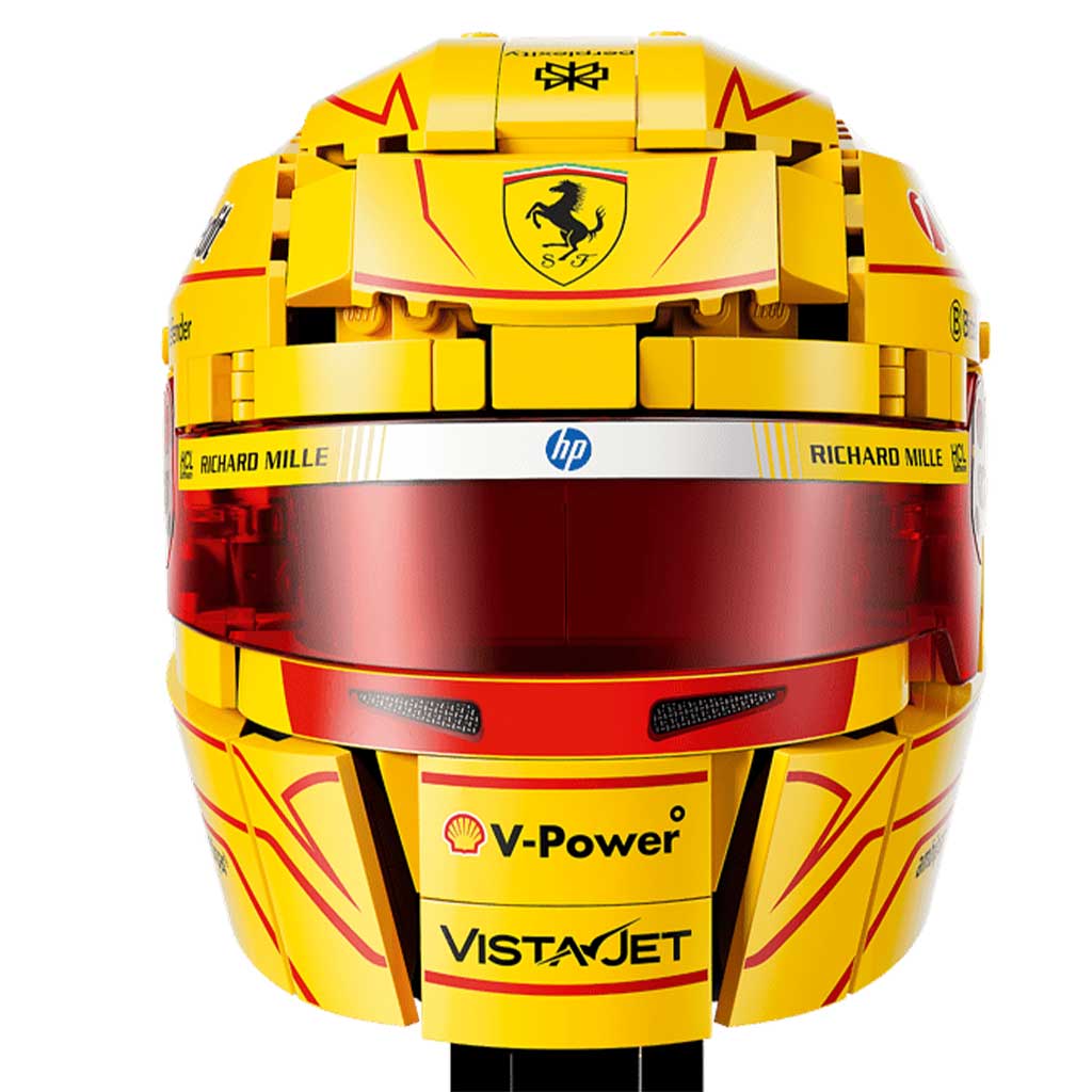 imagen de LEGO® Ediciones: Casco de Lewis Hamilton de Scuderia Ferrari HP (43022) 3