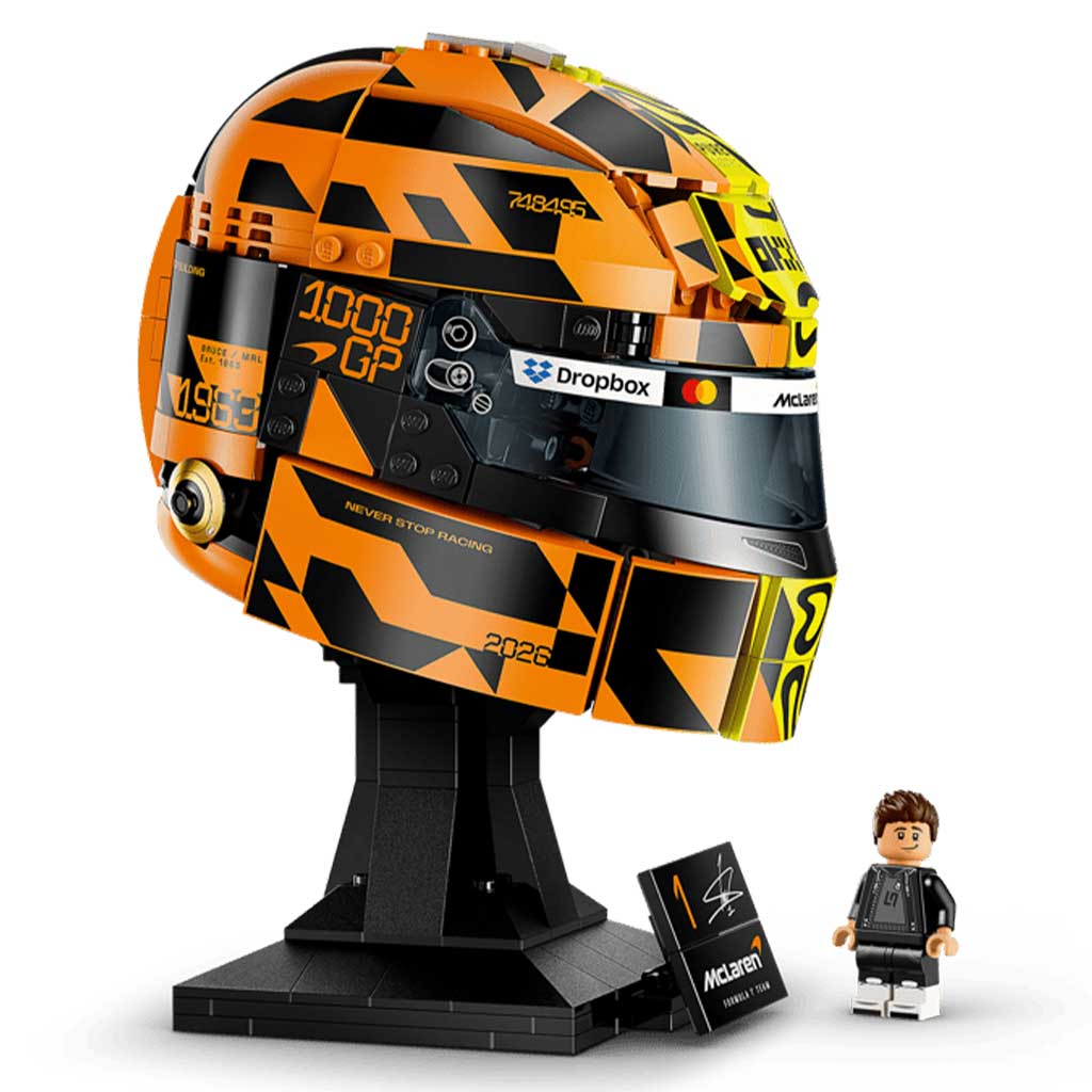 imagen de LEGO® Ediciones: Casco de McLaren Mastercard F1® Team Lando Norris (43023) 3
