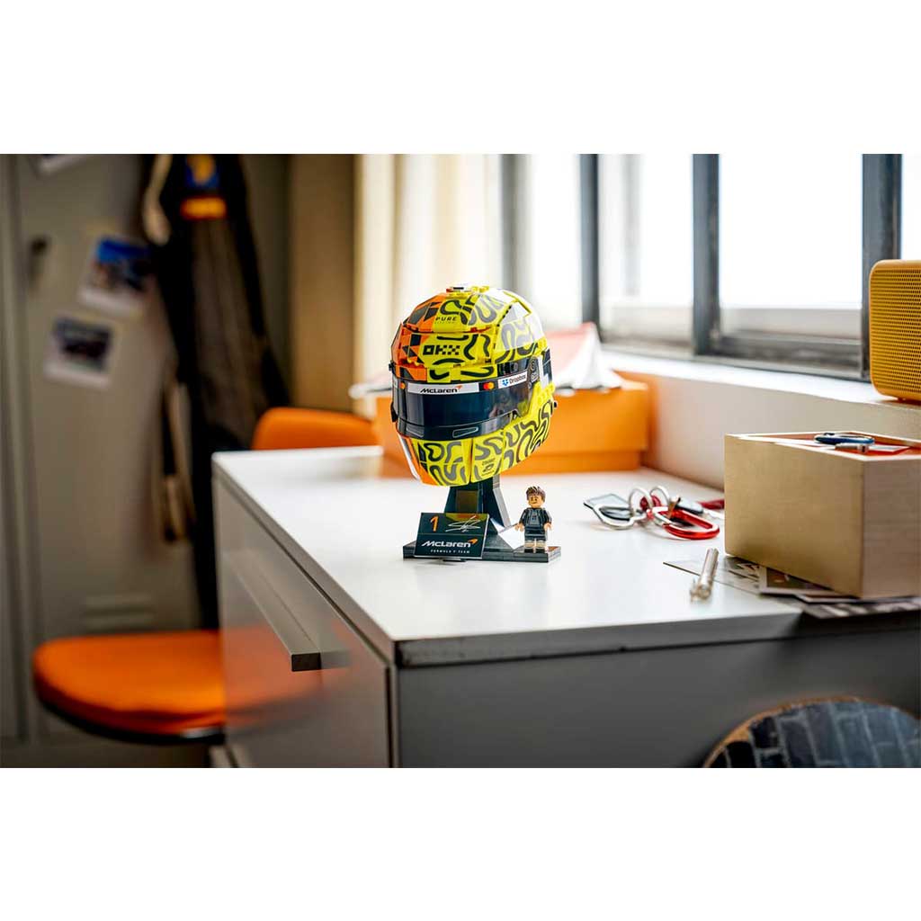 imagen de LEGO® Ediciones: Casco de McLaren Mastercard F1® Team Lando Norris (43023) 6