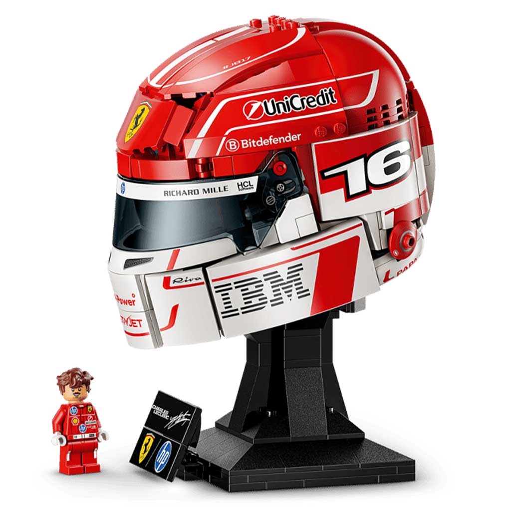 imagen de LEGO® Ediciones: Casco de Scuderia Ferrari HP Charles Leclerc (43014) 3