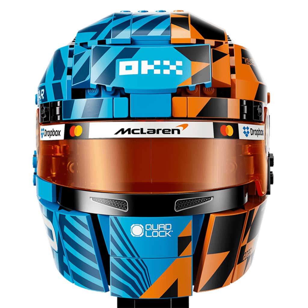 imagen de LEGO® Ediciones: casco del equipo McLaren Mastercard F1® Oscar Piastri (43017) 2