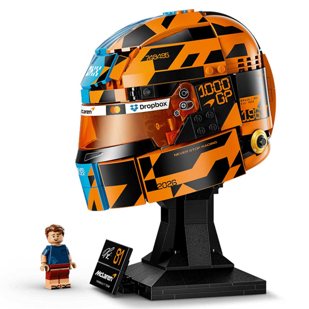 imagen de LEGO® Ediciones: casco del equipo McLaren Mastercard F1® Oscar Piastri (43017) 3
