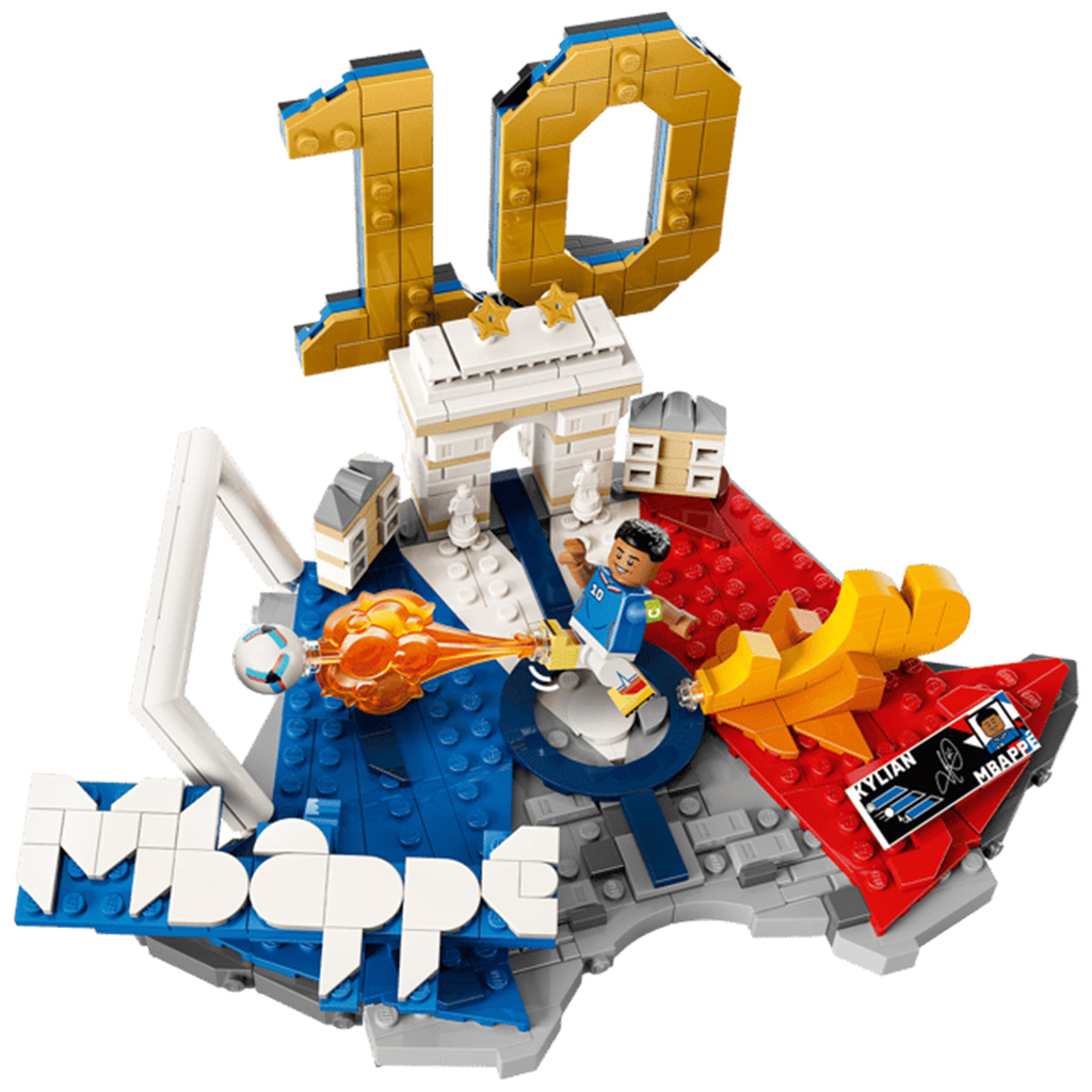 imagen de LEGO® Ediciones: Kylian Mbappé – Los mejores momentos del fútbol (43013) 4