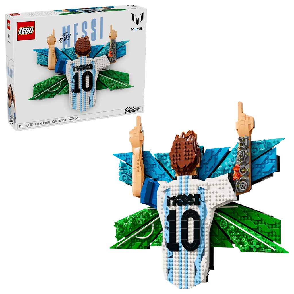 imagen de LEGO® Ediciones: Lionel Messi – Goleada (43018) 1