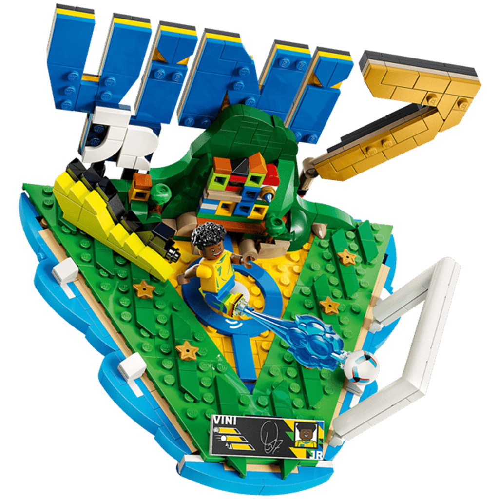 imagen de LEGO® Editions: Vini Jr. – Los mejores momentos del fútbol (43027) 4