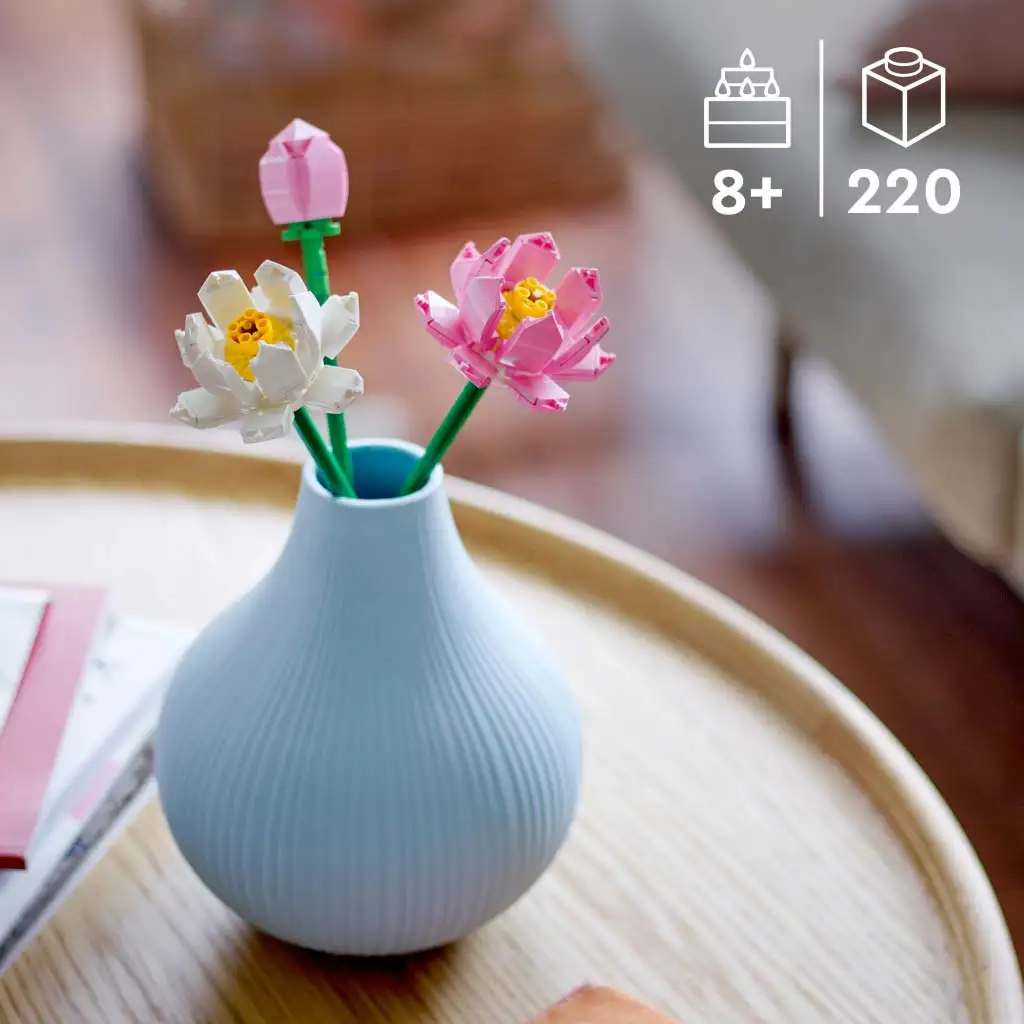 imagen de LEGO®: Flores de Loto (40647) 4