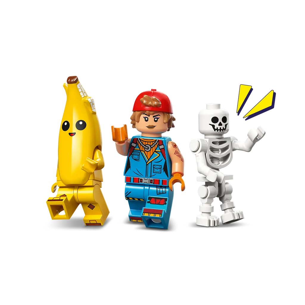 imagen de LEGO® Fortnite: Peely y Sparkplug campamento (77075) 4