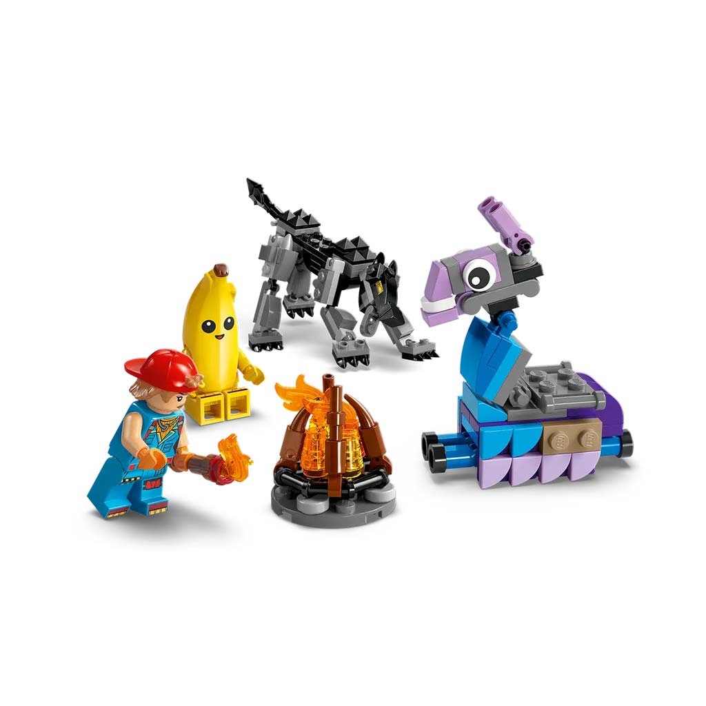 imagen de LEGO® Fortnite: Peely y Sparkplug campamento (77075) 6