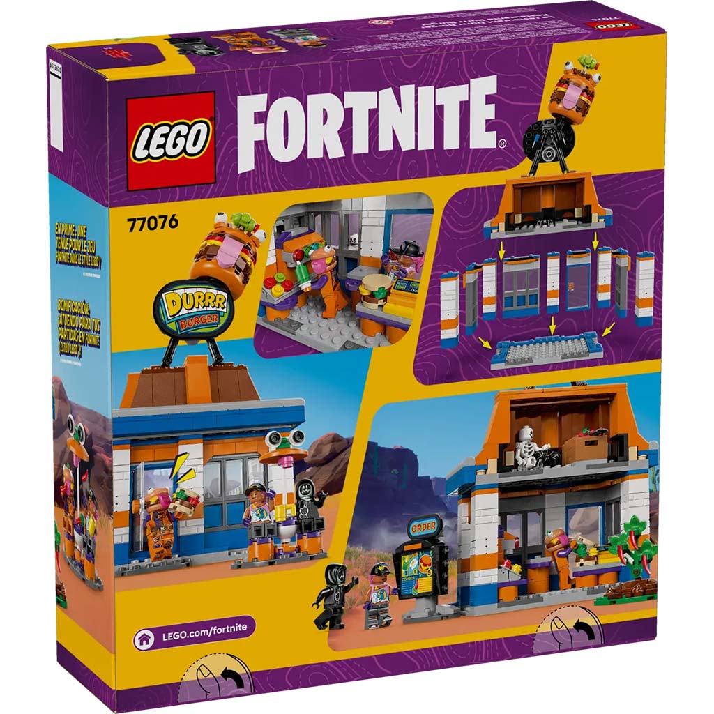 imagen de LEGO® Fortnite: Restaurante Durrr Burger (77076) 2