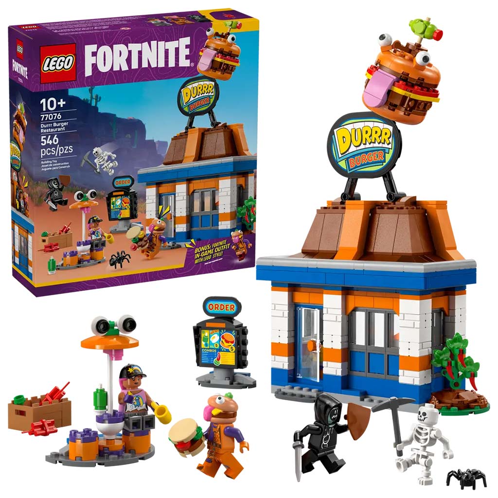 imagen de LEGO® Fortnite: Restaurante Durrr Burger (77076) 1