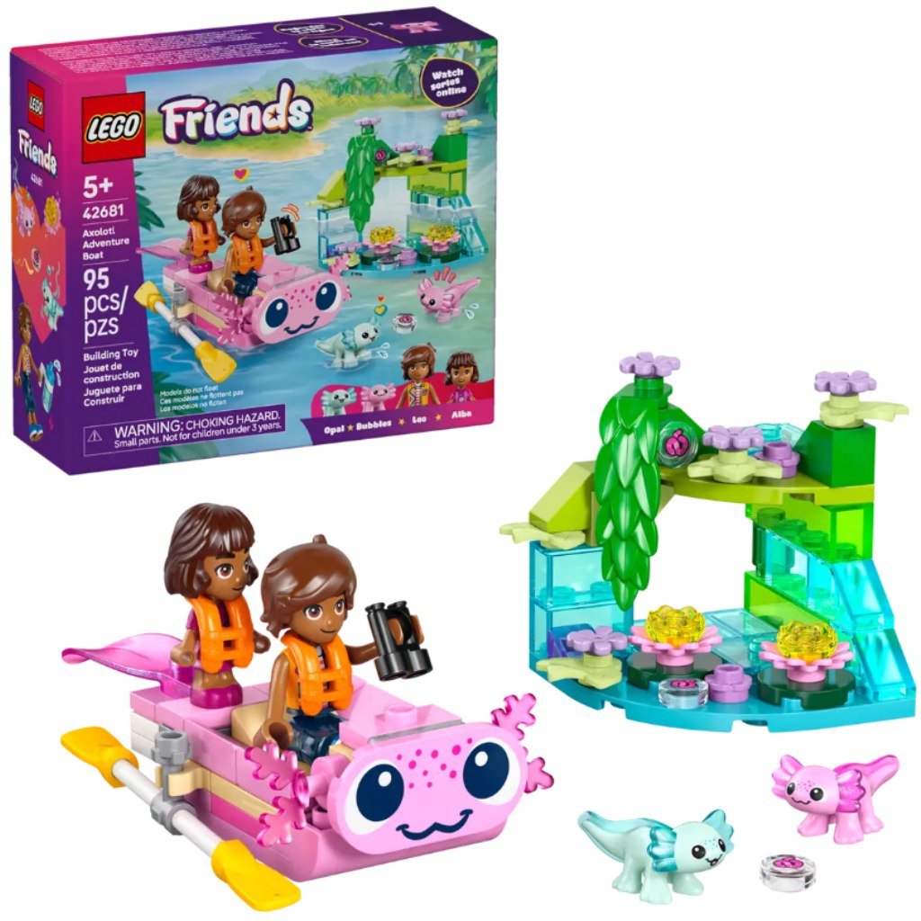 imagen de LEGO® Friends: Aventuras en el axolotlhajón (42681) 1