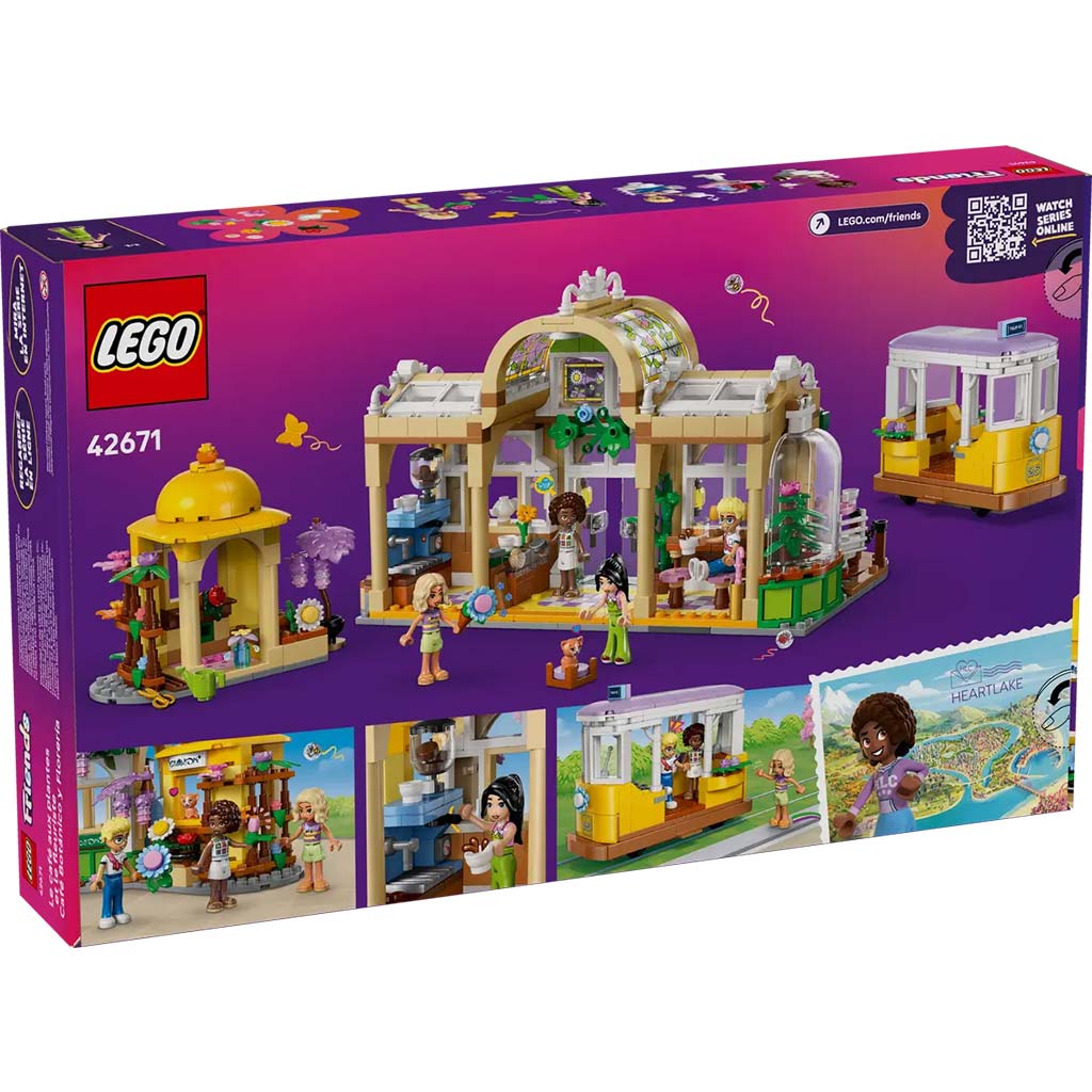 imagen de LEGO® Friends: Cafetería botánica y tienda de flores (42671) 2