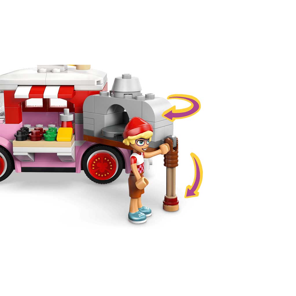imagen de LEGO® Friends: Carrito de pizza (42694) 5