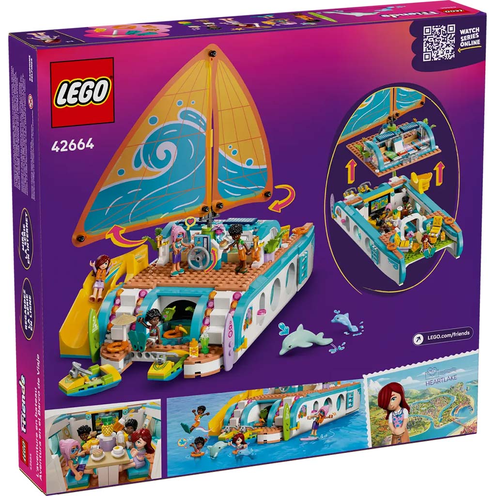 imagen de LEGO® Friends: Excursión en barco y aventura (42664) 2