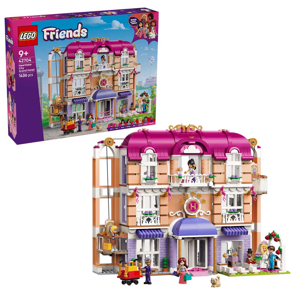 imagen de LEGO® Friends: Gran Hotel de Heartlake City (42704) 1