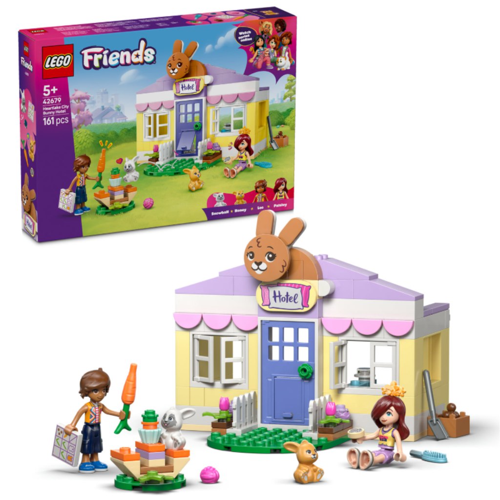 imagen de LEGO® Friends: Refugio de conejos de Heartlake City (42679) 1