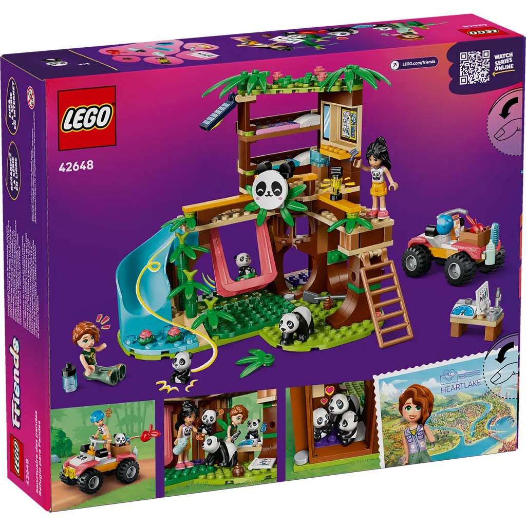 imagen de LEGO® Friends: Refugio de Pandas (42648) 2