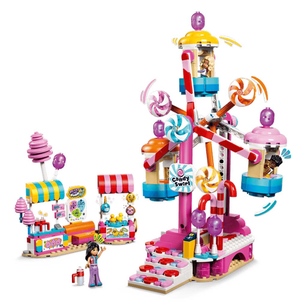 imagen de LEGO® Friends: Rueda de la fortuna gigante decorada con caramelos y muffins (42700) 4