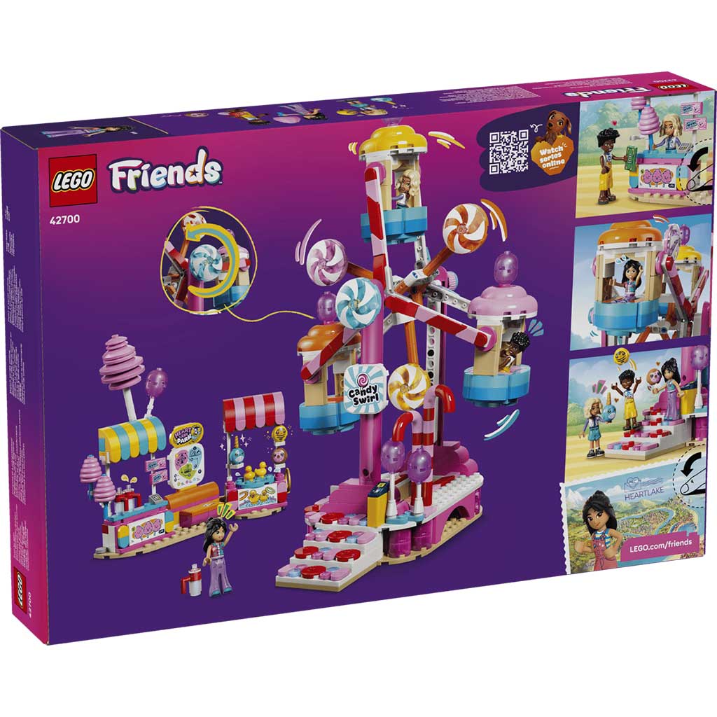 imagen de LEGO® Friends: Rueda de la fortuna gigante decorada con caramelos y muffins (42700) 8