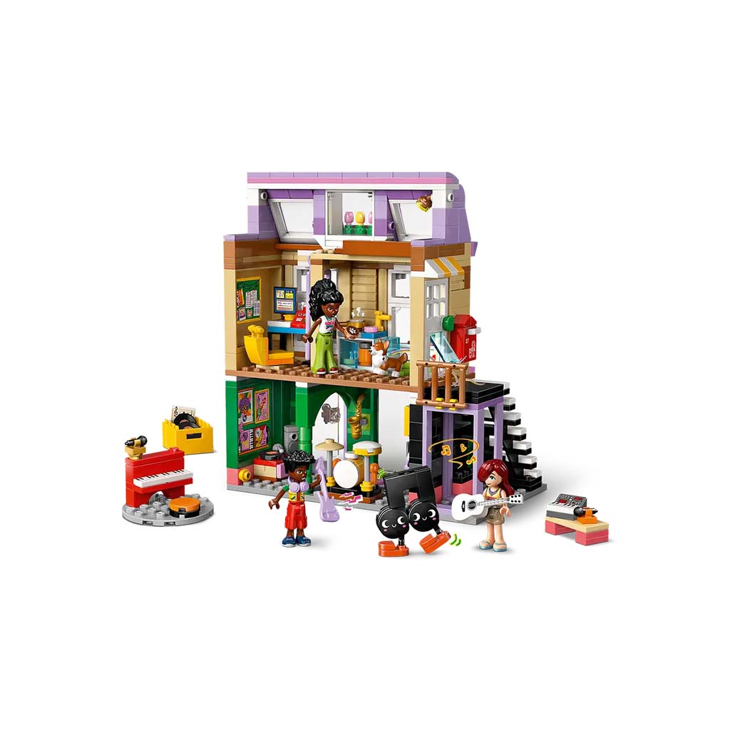 imagen de LEGO® Friends: Tienda de instrumentos y apartamento (42653) 4