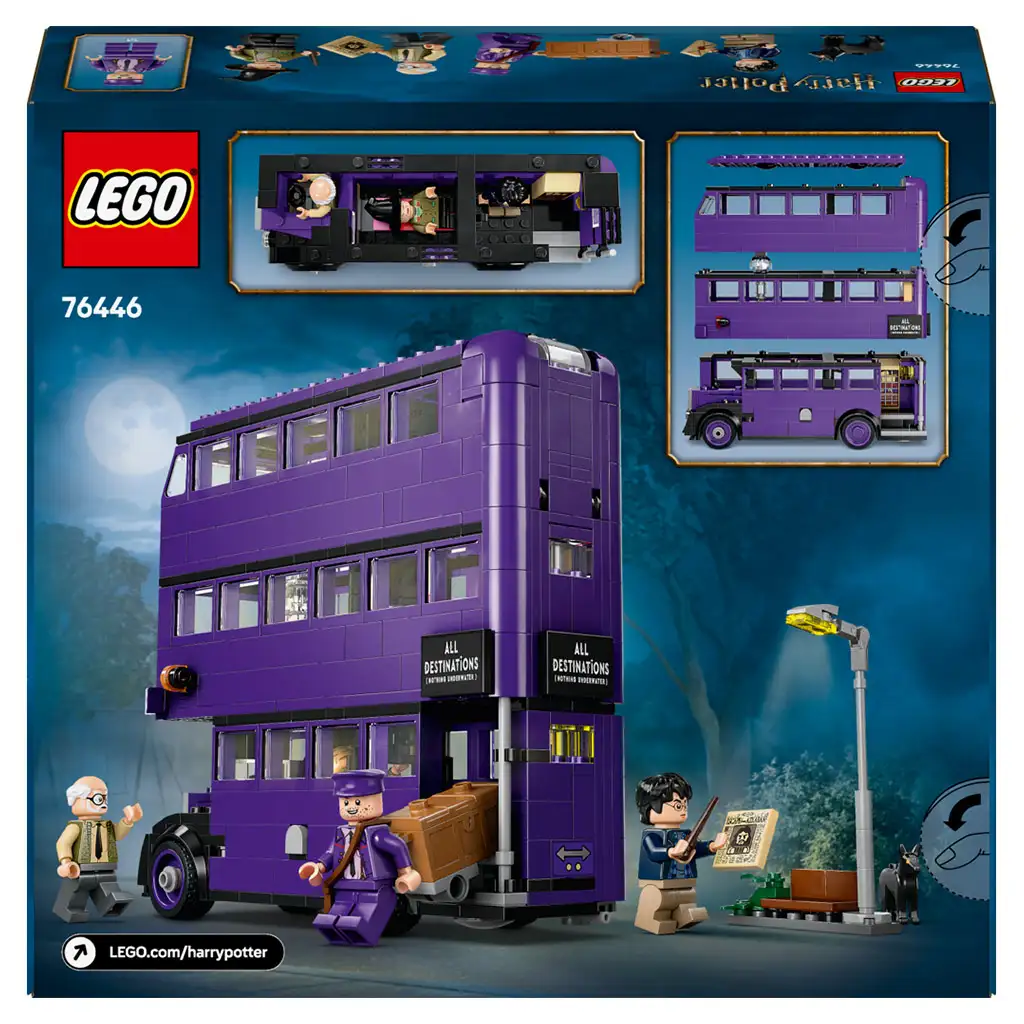 imagen de LEGO® Harry Potter™: Aventuras en el Autobús Noctámbulo™ (76446) 2