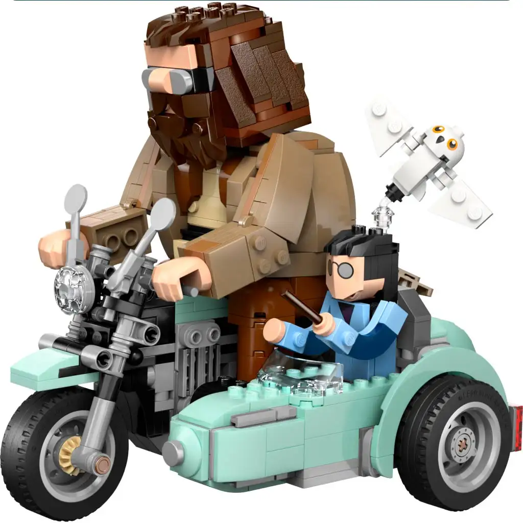 imagen de LEGO® Harry Potter: Hagrid™ y las aventuras en moto de Harry (76443) 2