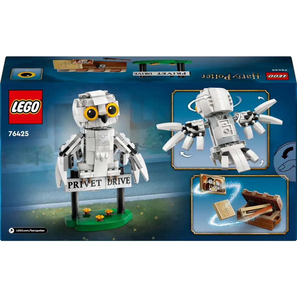 imagen de LEGO® Harry Potter™: Hedwig™ en Privet Drive 4 (76425) 2