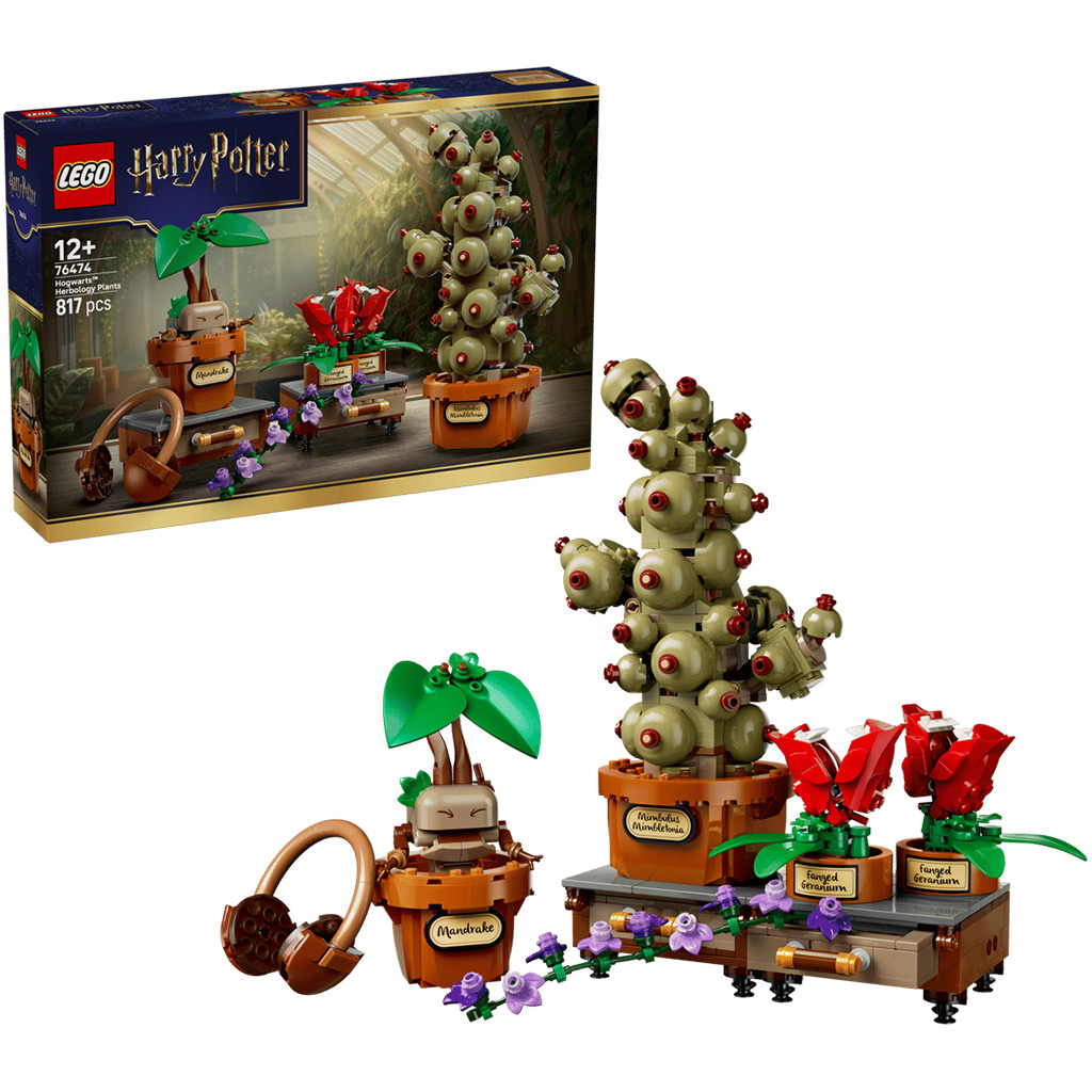 imagen de LEGO® Harry Potter™: Las plantas de la clase de herbología de Hogwarts™ (76474) 1