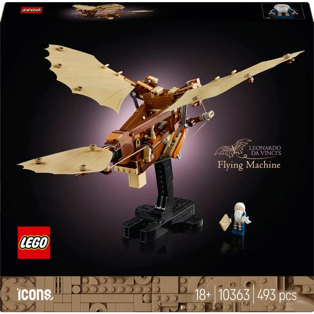 imagen de LEGO® Icons: Estructura voladora de Leonardo da Vinci (10363) 1