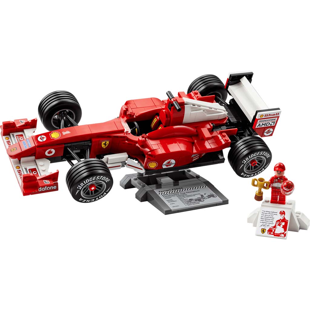 imagen de LEGO® Icons: Ferrari F2004 y Michael Schumacher (11375) 2