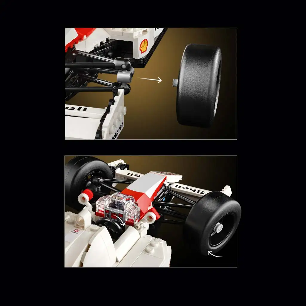 imagen de LEGO® Icons: McLaren MP4/4 y Ayrton Senna (10330) 3