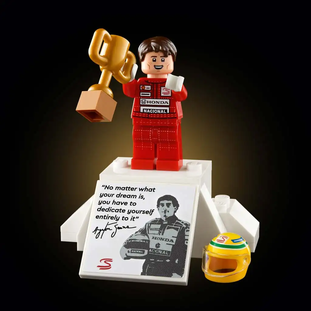 imagen de LEGO® Icons: McLaren MP4/4 y Ayrton Senna (10330) 5