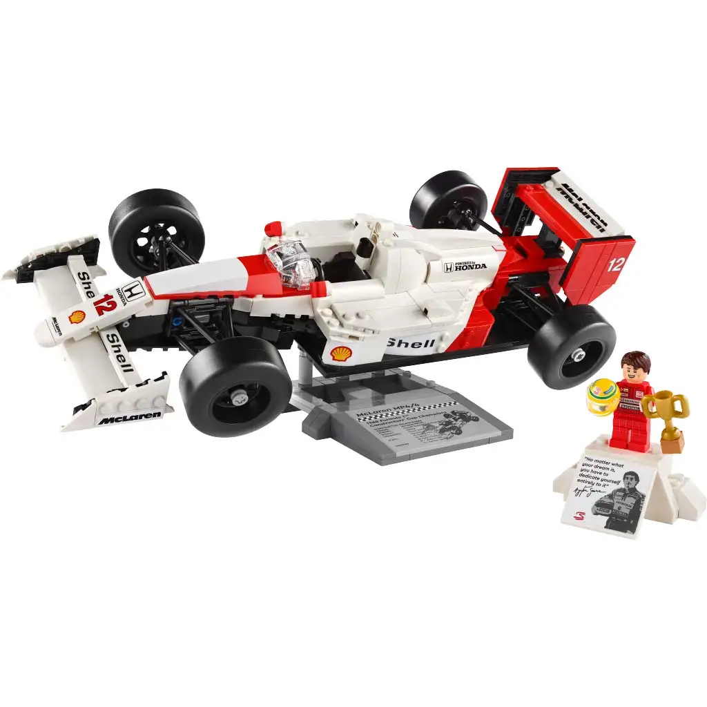 imagen de LEGO® Icons: McLaren MP4/4 y Ayrton Senna (10330) 8