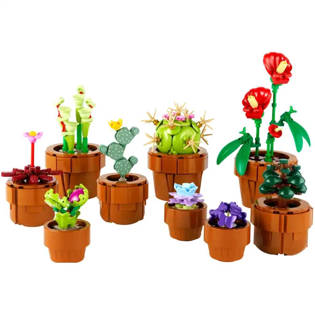 imagen de Lego® Icons: Pequeñas plantas en macetas (10329) 2