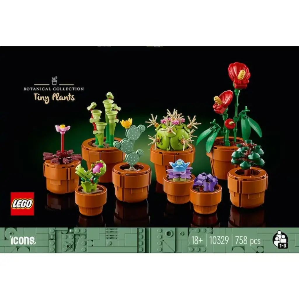 imagen de Lego® Icons: Pequeñas plantas en macetas (10329) 8
