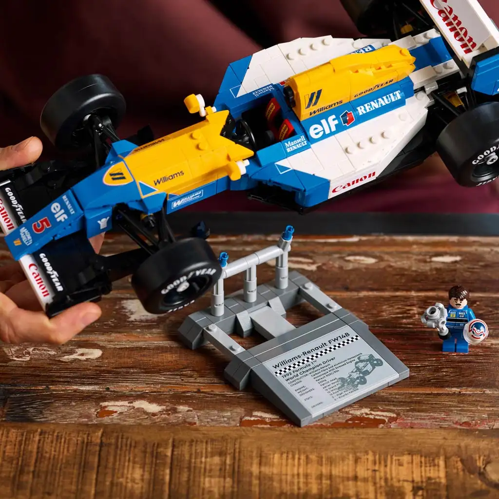 imagen de LEGO® Icons: Williams Racing FW14B y Nigel Mansell (10353) 3