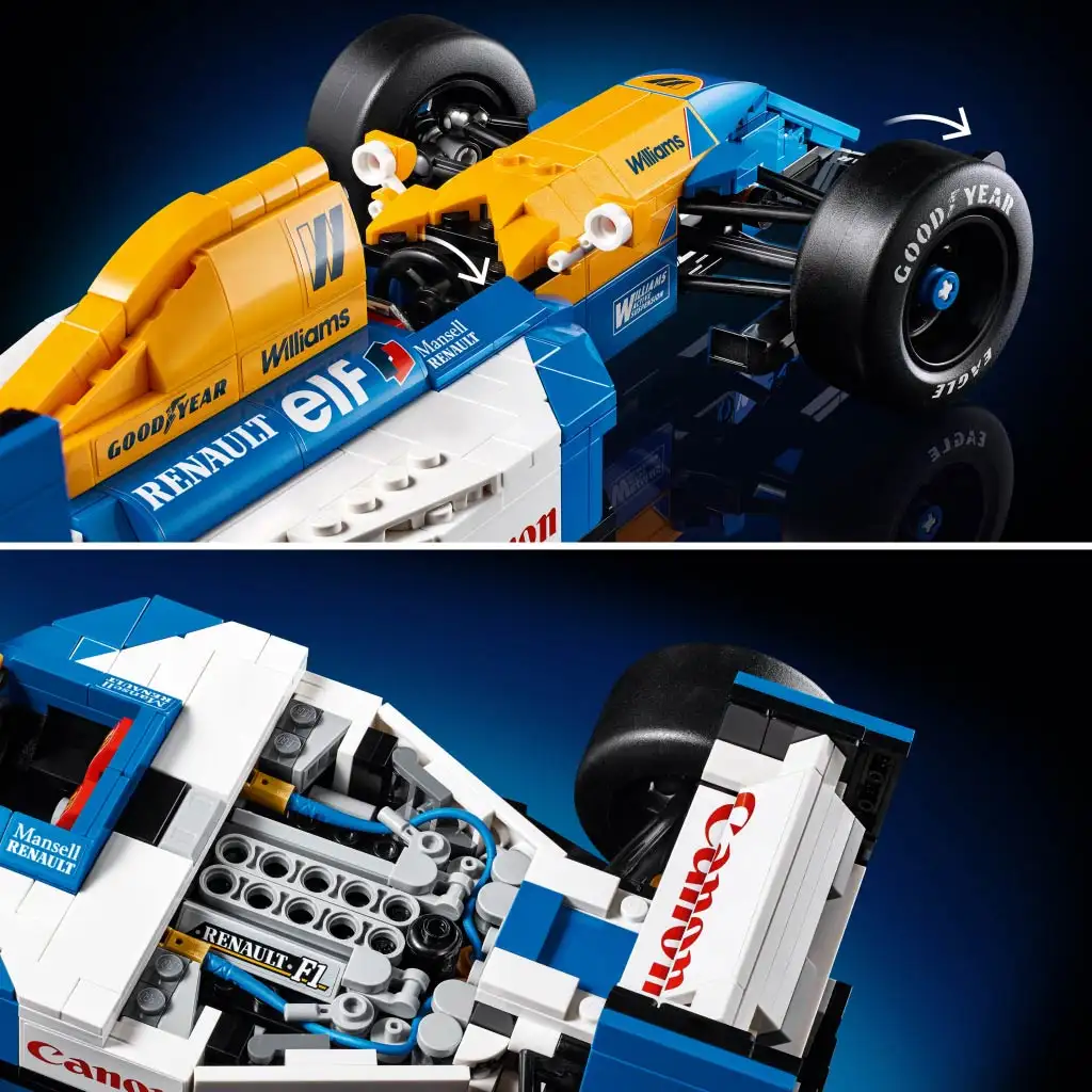 imagen de LEGO® Icons: Williams Racing FW14B y Nigel Mansell (10353) 4