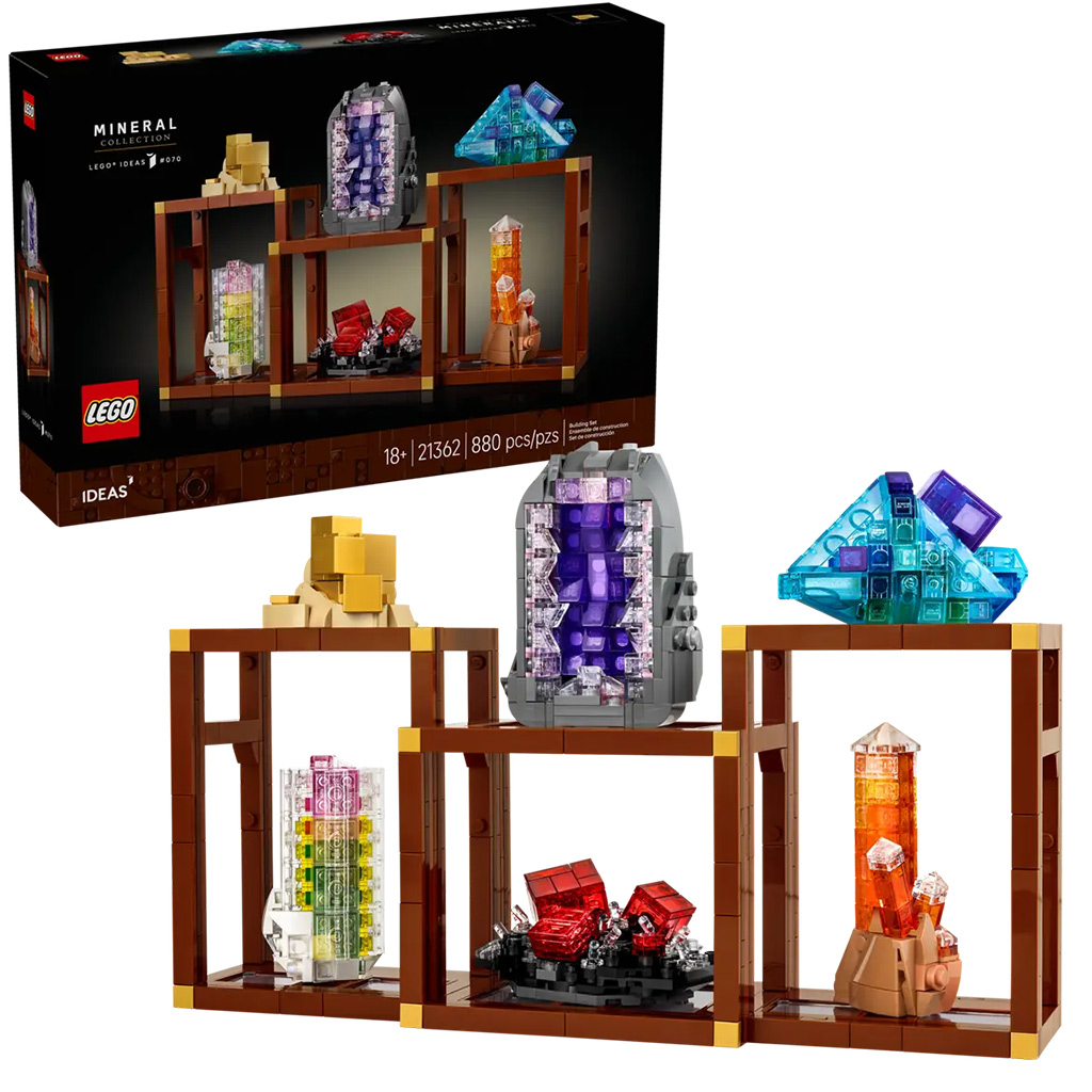 imagen de LEGO® Ideas: Colección de Minerales (21362) 1